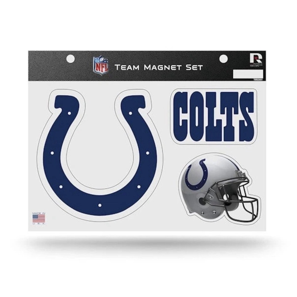 Rico NFL Indianapolis Colts Team Magnet Set